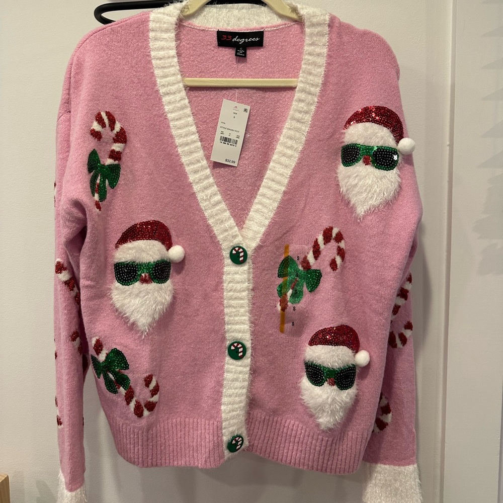 Pink Christmas Sweater